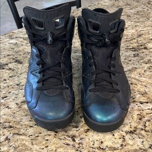 Jordan Iridescent Black High-Top Sneakers